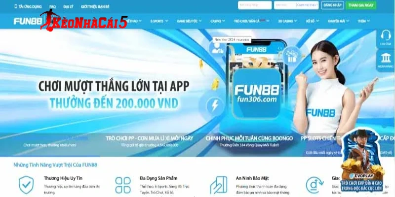 Tiềm lực tài chính nhà cái Fun88 qua các thương vụ tài trợ khủng